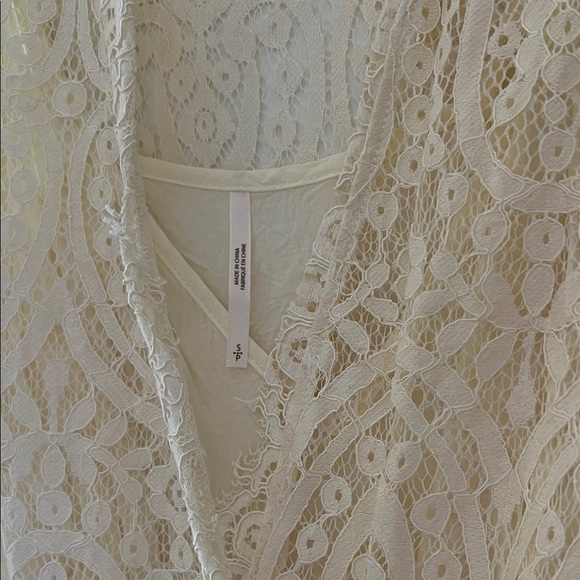 Free People Heart in Two Cream Ivory Lace Dress - Picture 7 of 11